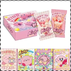 New Kirby Cards Cute Kirby's journey Protagonist Beautiful Paintings Metal Enamel Card Collection Card Kids toys Christmas Gifts