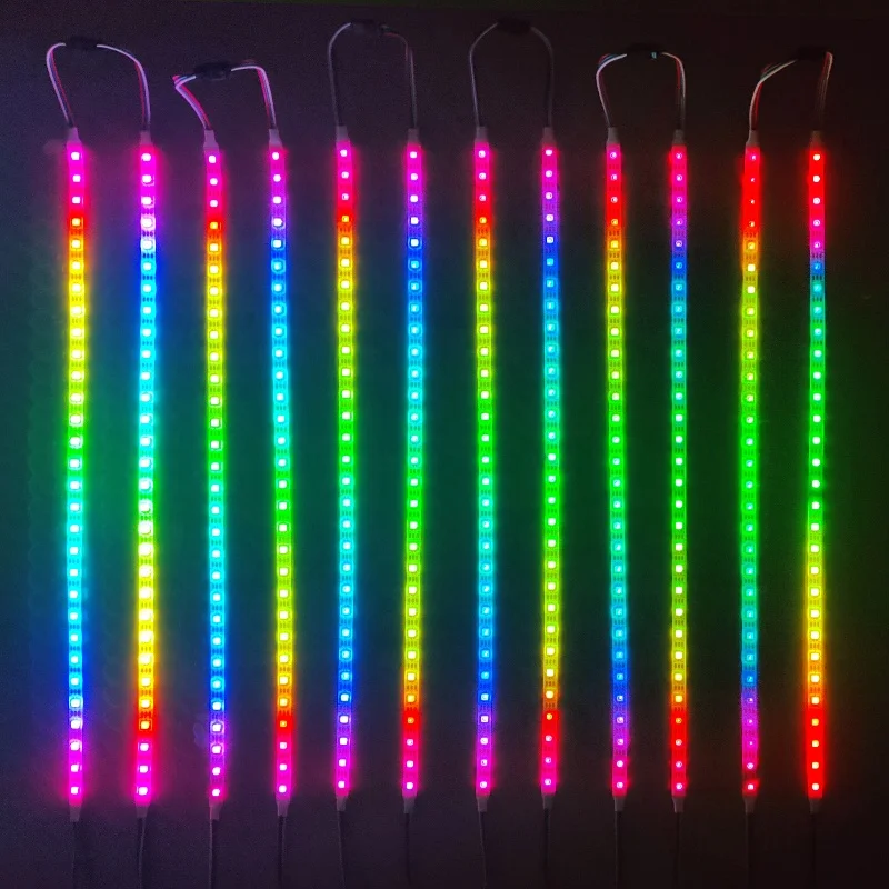 Music Activated Dream Color LED Strip Light 5V IP65 Waterproof  Multi Colorful Sound Control Ambient Light Wall Decoration