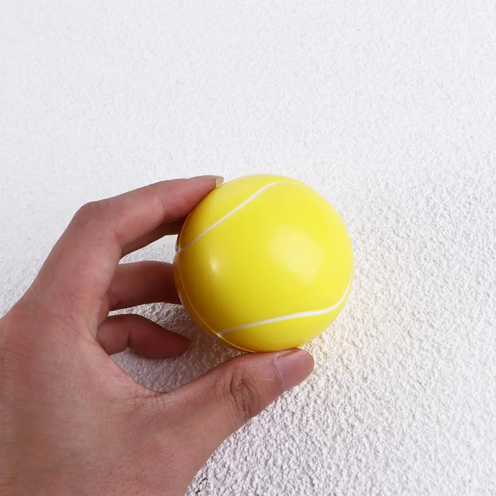 子供ギフトテニスサッカー野球スポンジボール遅い上昇発泡ゴムボール抗ストレスおもちゃスクイズハンドボールおもちゃ