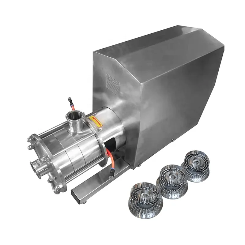Three Stage Hish Shear In Line Homogenizer Emulsifier Mixer Pump
