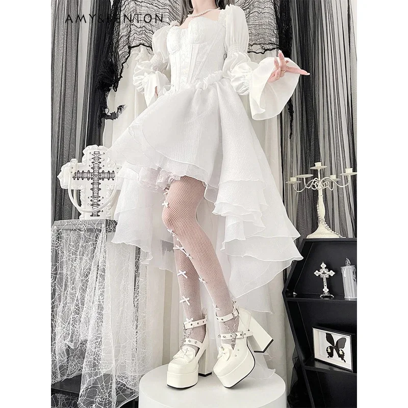 

25COSOriginal Punk Lolita High Heels Subculture Hot Girl Y2K Heels Women Gothic All Match Platform Heels Street Punk Leather Sho
