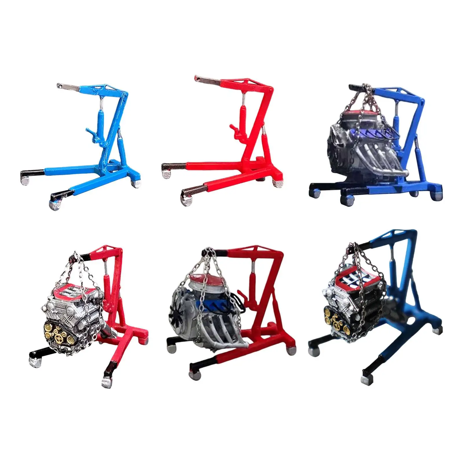 

Модель подвески двигателя 1:64 для фотосъемки, для автосервиса, гаража, мастерской