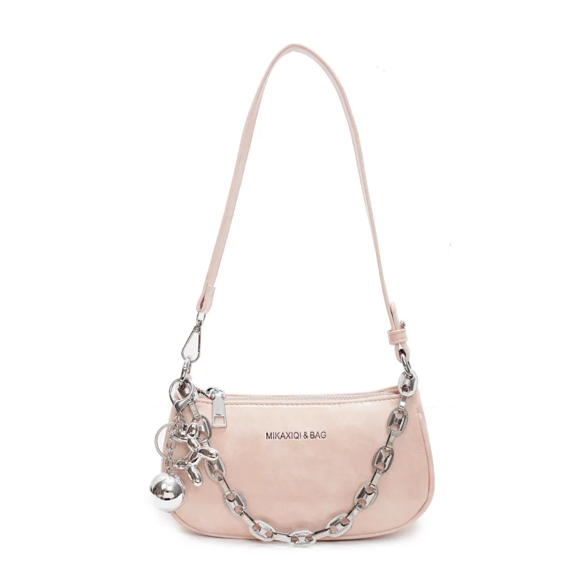 

2025 Premium Chain Underarm Bag for Women Minimalist Shoulder Crossbody Purse Fashionable Handbag