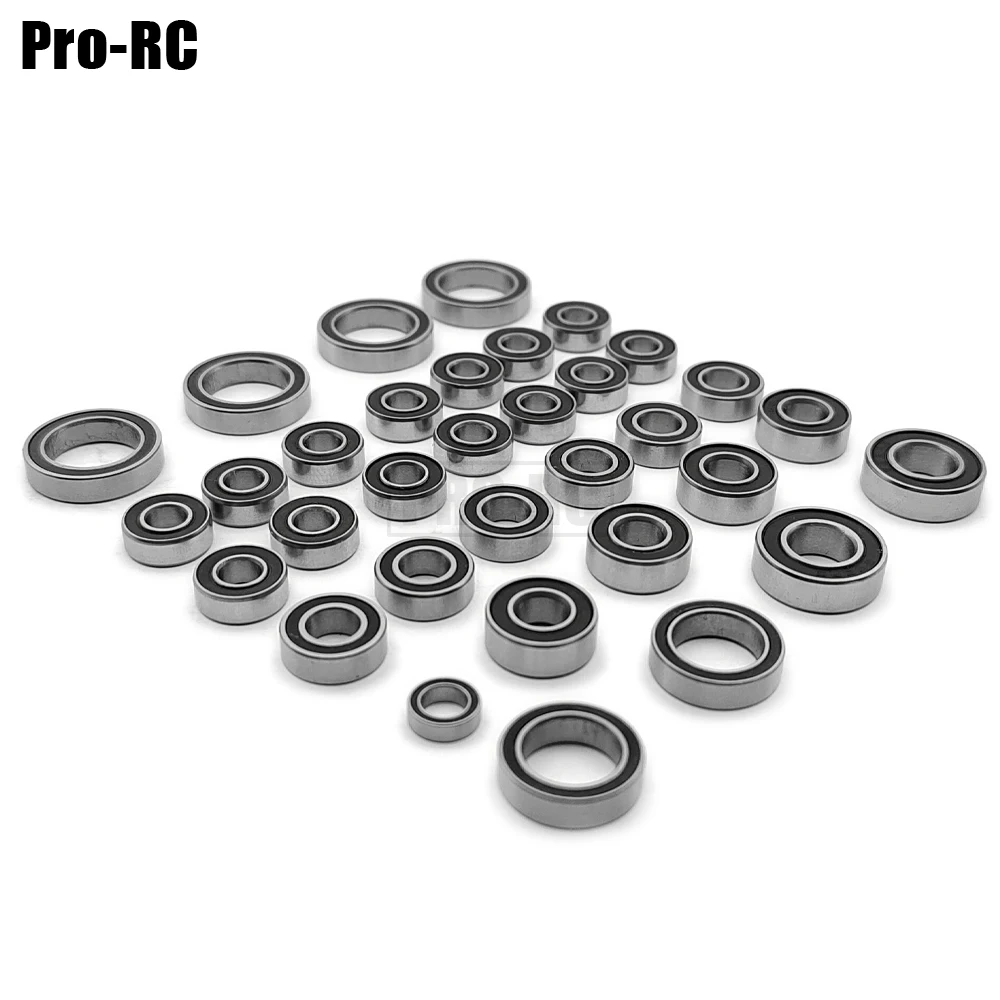 33Pcs Complete Bearings Kit For Traxxas 1/10 E-Revo ERevo VXL Brushless Original Version Rc Car Parts