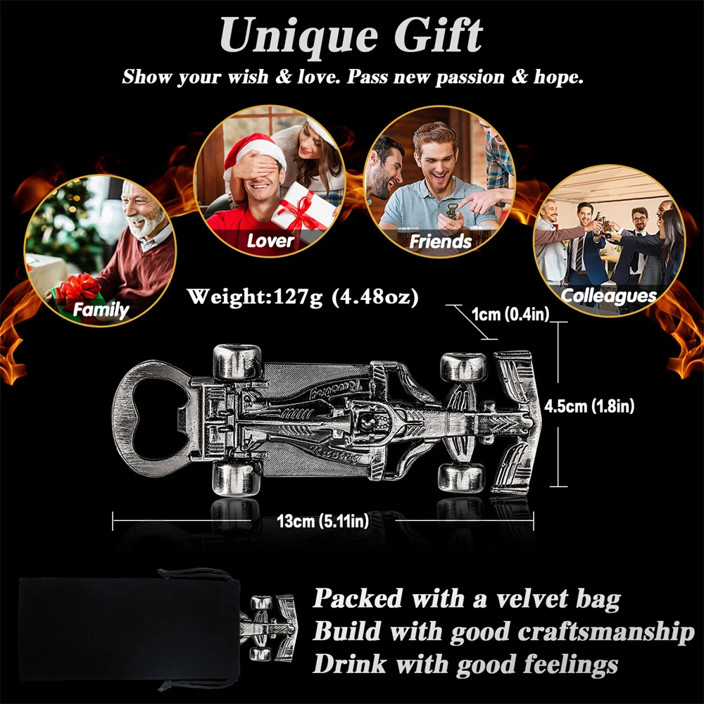 Unique Racing Car Gift Bottle Openers Party Bar Wedding Beer Bottle Opener