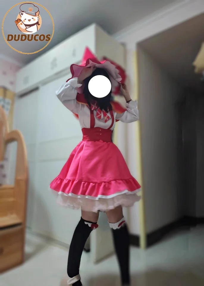 

School Uniform Carnival Animation Prop Liko Cure Magical Cosplay Game Pretty Cure Asahina Mirai Cosplay Costume Dress Outfit