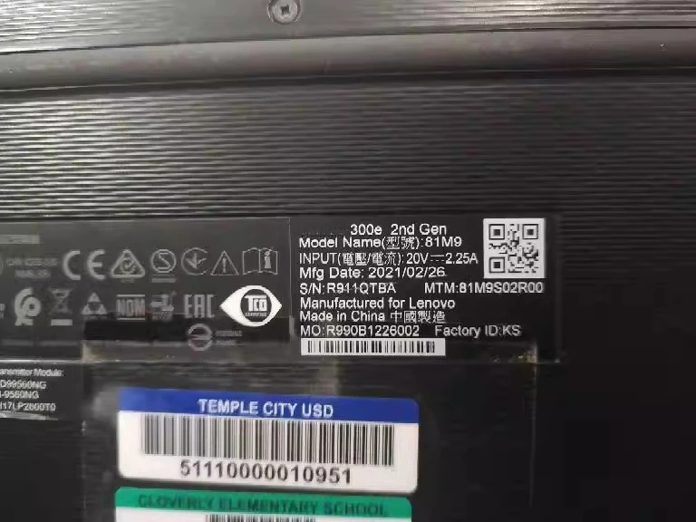 For chromebook 300E 2nd Gen stylus  FRU 01FR721