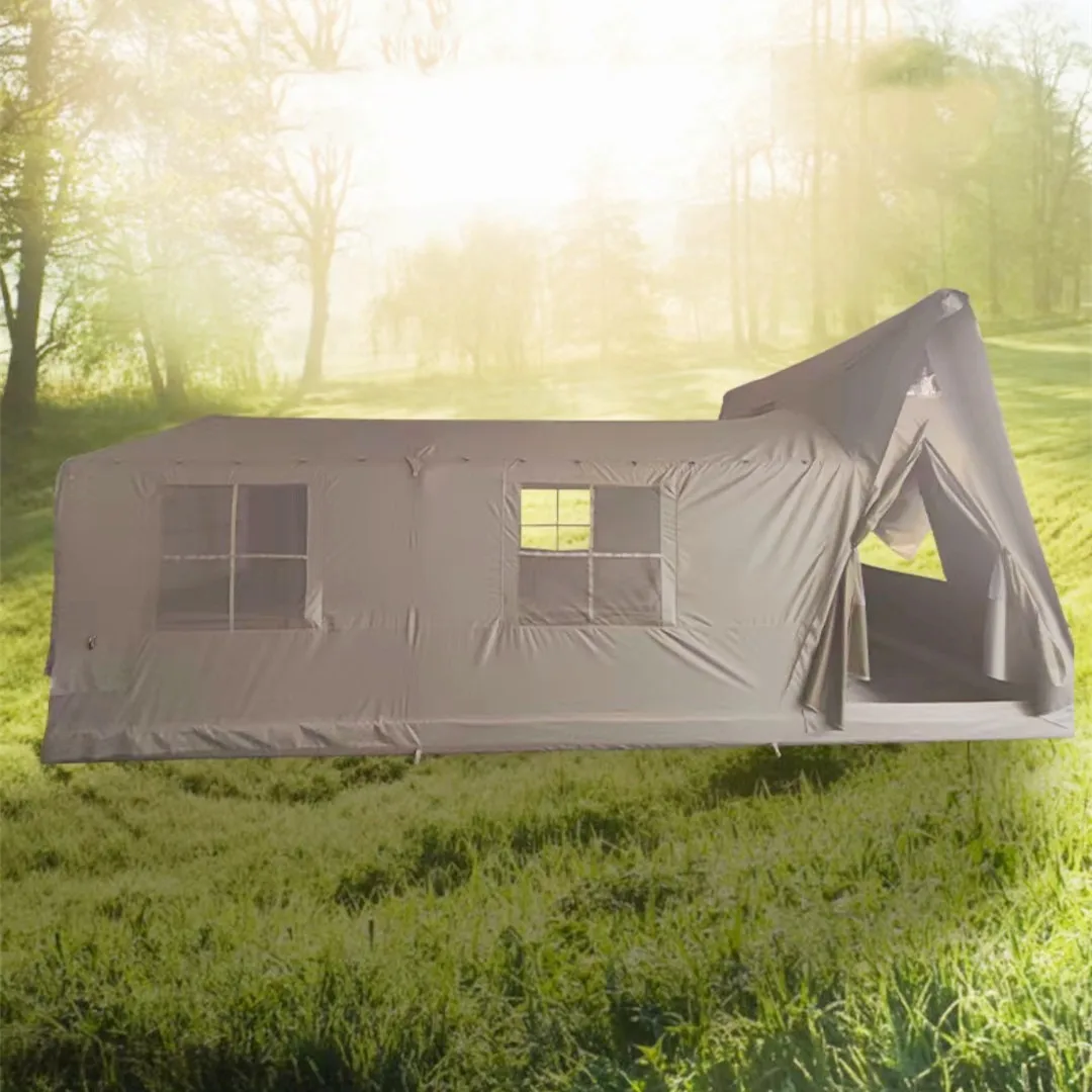 18.0 Four Season Outdoor Large Inflatable Cabin Tent Outdoor Camping Air House Party Tent
