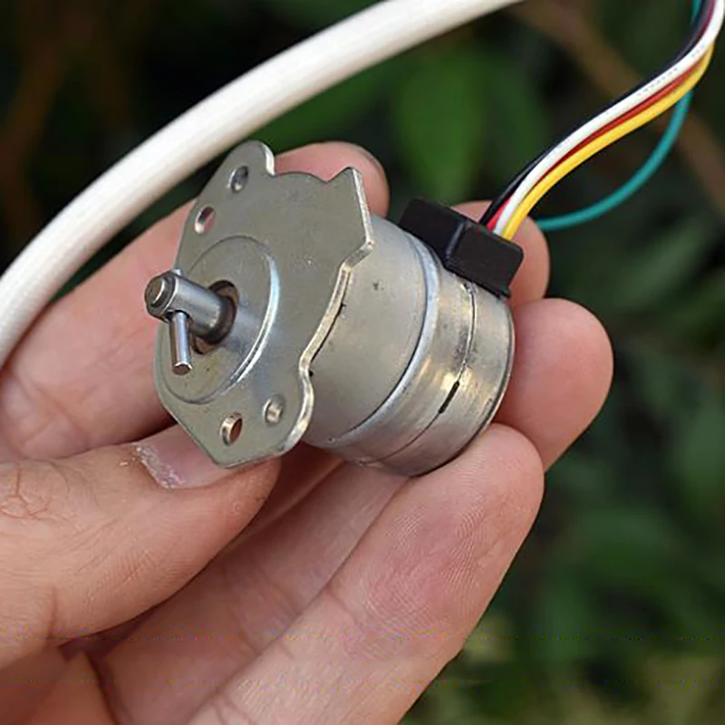 2 Phase 4 Wire Diameter 25mm DC Stepper Motor Micro Stepping Motor for Digital Products Camera Reduction Ratio about 1:94.67