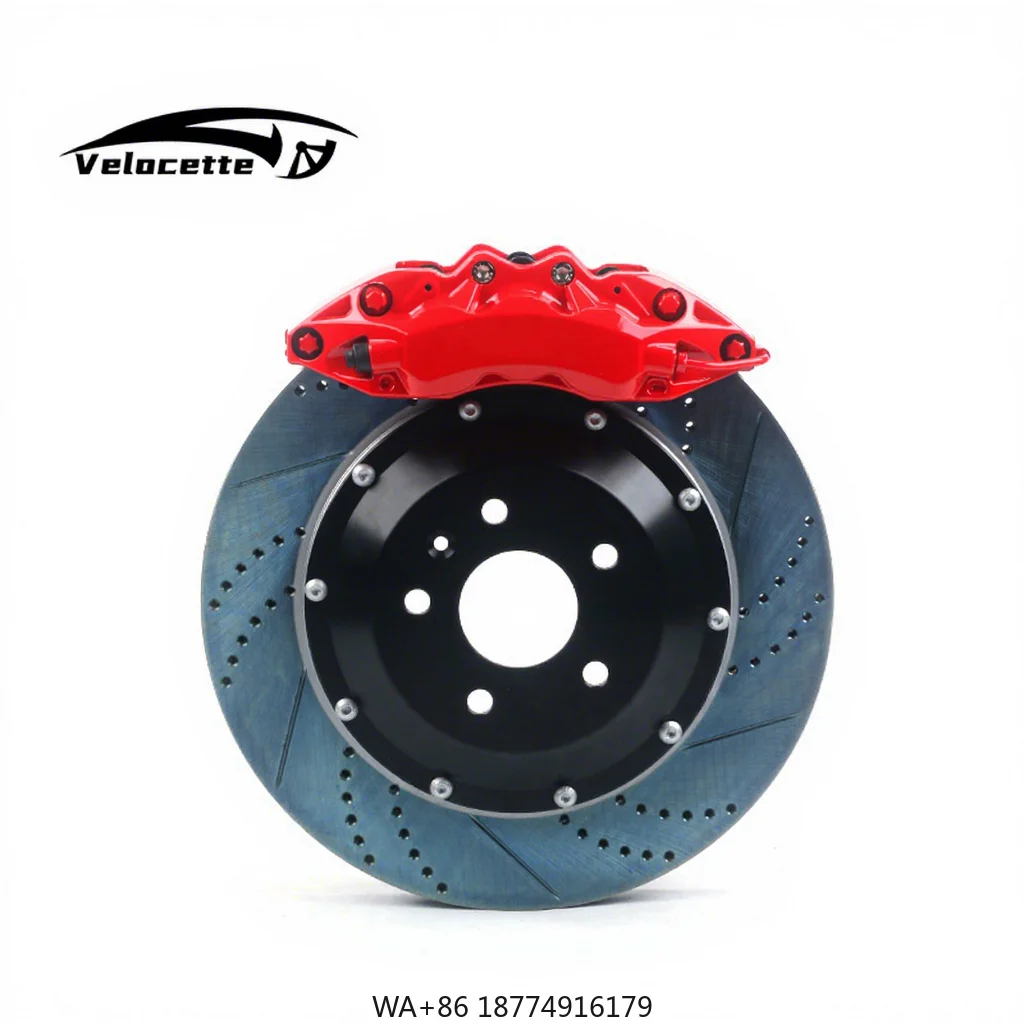

New Velocette Big Brake Caliper Kit 4/6 Pot 9040 Racing Brake Pads Front Wheels for 1 Year Warranty