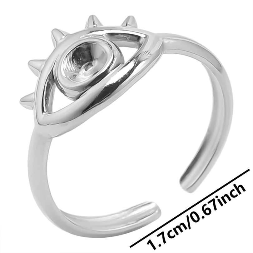 6pcs/lot Various Steel Color Rings Star Sun Feather Leaf Stainless Steel Rings No Fade Jewelry For Women Girls Accessories Gifts