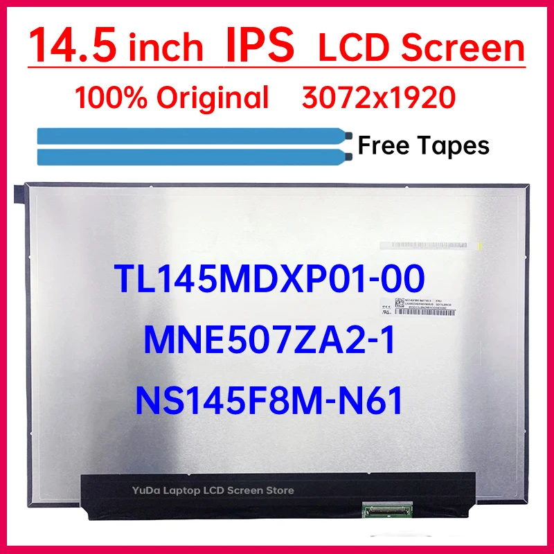 laptop lcd substituicao do painel de matriz sem toque 3072x1920 mne507za21 ns145f8m n61 ns145f8m n61 tl145mdxp0100 01