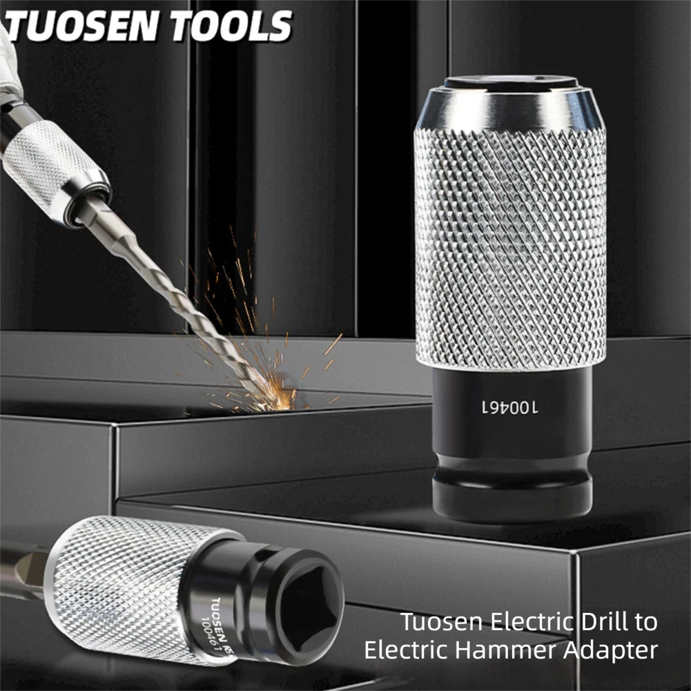 

Electric Drill Wrench To Electric-Hammer Conversion Convert Adapter Quick Release Adapters Converter DIY Enthusiast Essential