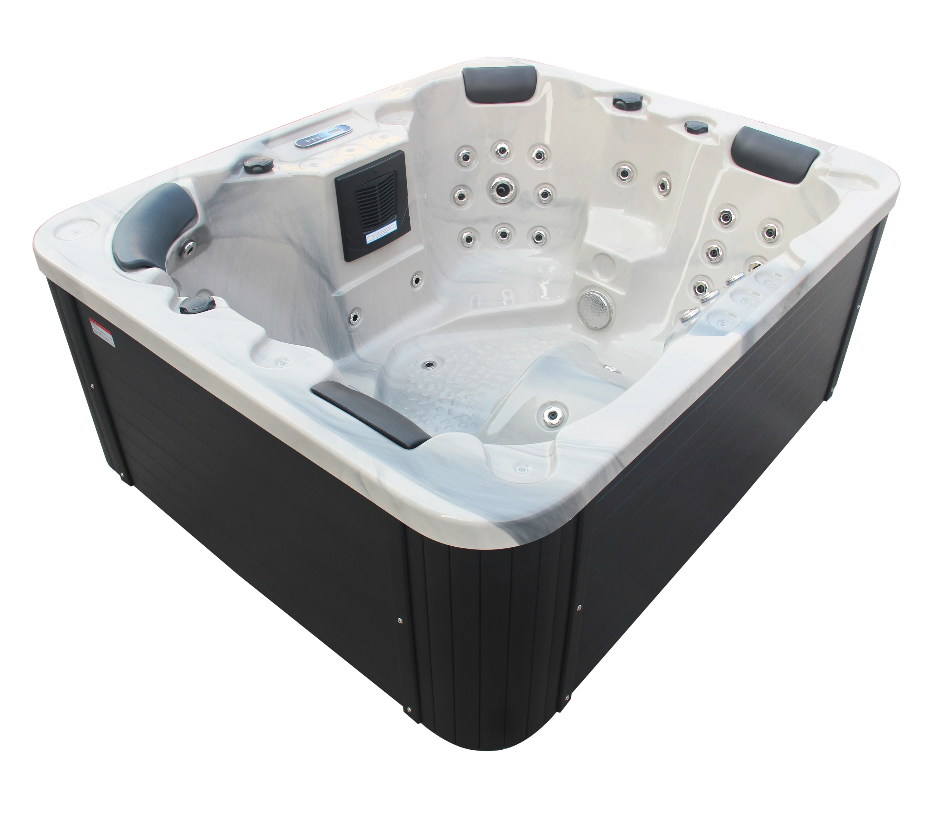 Outdoor 5 Person Massage Equipment Acrylic Balboa Hot Tub Spa