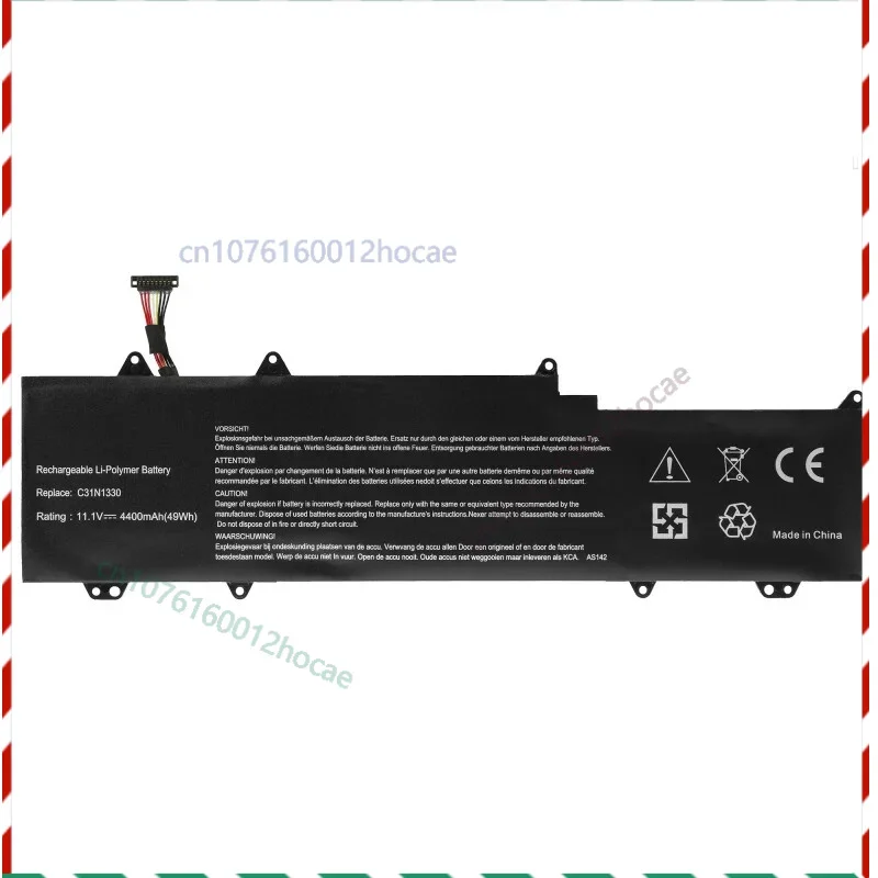 

Laptop Battery For ASUS C31N1330 ZenBook UX32LA UX32LN 11.31V 50WClippers