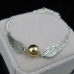 Harries Bracelet Golden Snitch Wings Bracelet Multi Wings Potters Creative Universal Couple Accessories Women Jewelry Xmas Gift