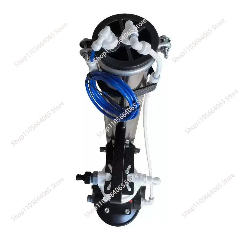 Portable three-stage reverse osmosis distilled water filtration system, suitable for car glass cleaning.