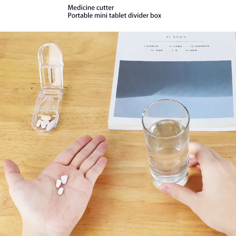 Gấp Vitamin Thuốc Thuốc Cho Hộp Đựng Thuốc Cho Ốp Lưng Người Tổ Chức Máy Tính Bảng Hộp Đựng C Trang Sức Giọt