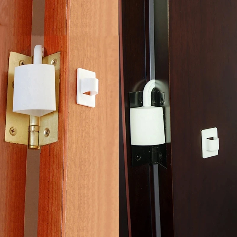 5pcs Door Stopper Baby Safety Door Lock Door Stops Hinge Anti Pinch Hand Kids Children Finger Protector