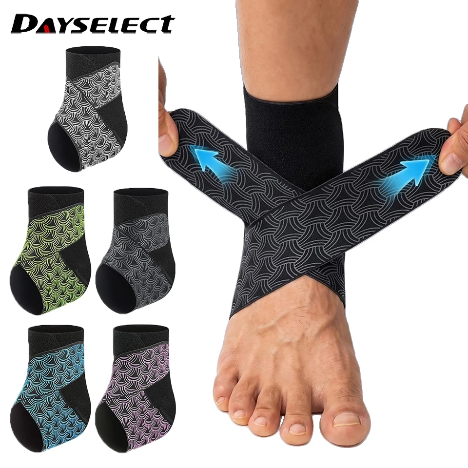 Ankle Mobility Band - 1 Stück Atmungsaktive Kompressions-Knöchelstütze Sport-Schutzausrüstung Elastische