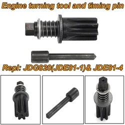 Engine turning tool and timing pin For John Deere 4045 engine JDG820 or JDE81-1