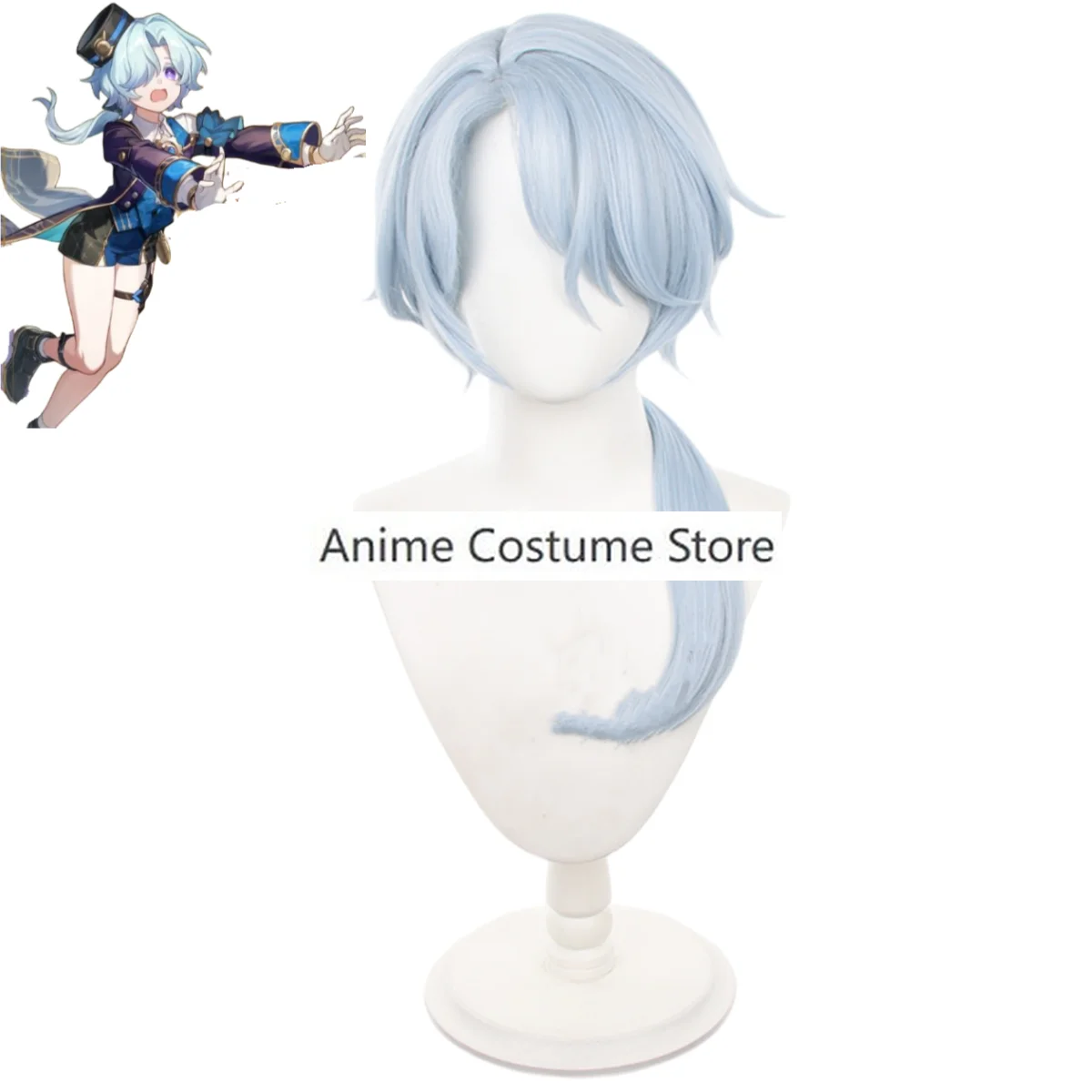 Anime Honkai: Star Rail Misha Cosplay Kostuum Game Print Avondjurk Jas Volwassen Man Carnaval Maskerade Balpak