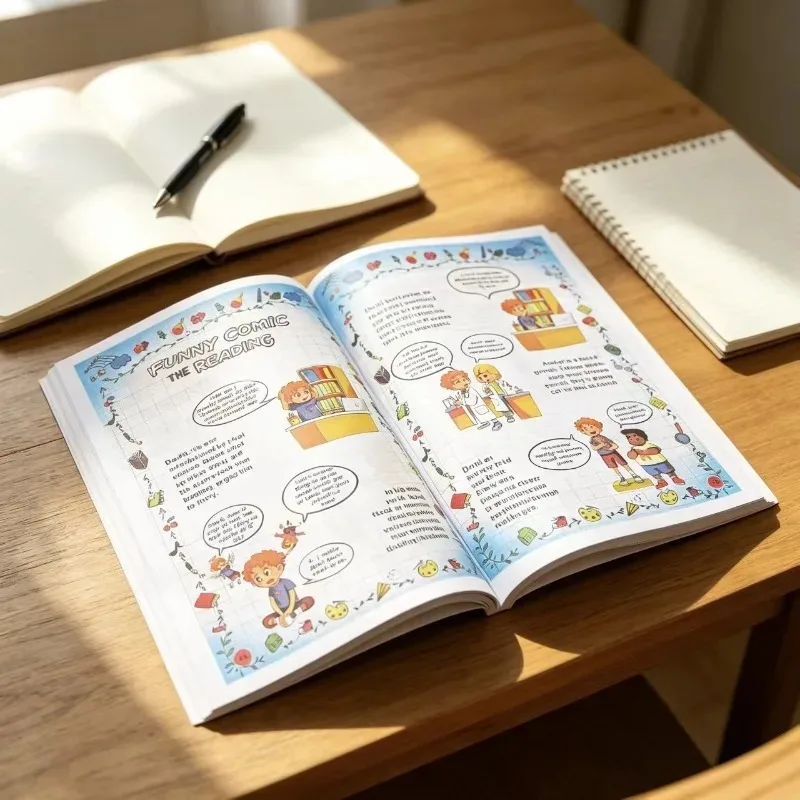 Leadership Enlightenment Funny Comic Reading Book for Kids Leadership Academy Educational Storybook for Children.689.
