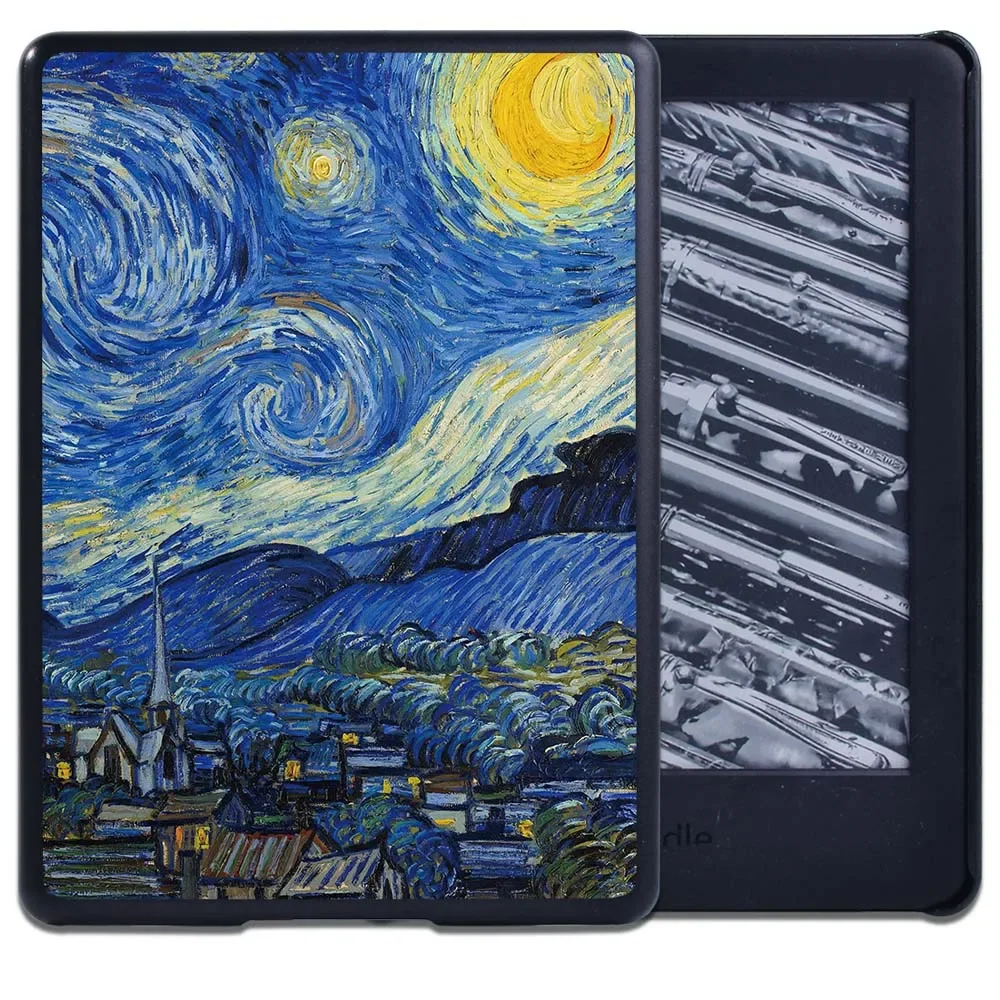 Pokrowiec na tableta do Kindle Paperwhite 1 5th/2 6th/3 7th/4 10th/Kindle 10th Gen 2019/8th Gen 2016 Slim Back Cover Case