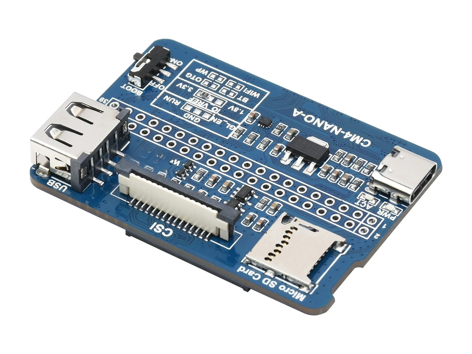 For Nano Base Board (A) for Raspberry Pi Compute Module 4 Same Size as CM4