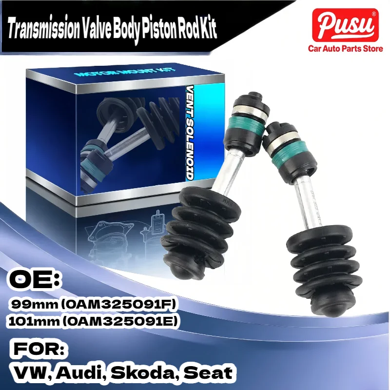 

For Audi A1 A3 TT DSG DQ200 Transmission Valve Body Piston Rod Kit 101mm 99mm 0AM325091E