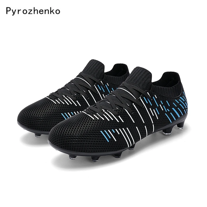 Outdoor Soccer Shoes Men Professional Training Football Boots Youth Comfortable Non-Slip Athletic Training Cleat Shoe Sneaker