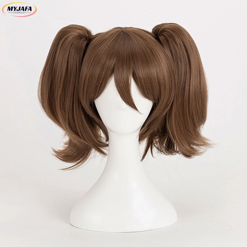 Diane Cosplay Wig Serpent's Sin of Envy Wig Long Dark Brown Clip Ponytails Heat Resistant Synthetic Hair Anime Wigs + Wig Cap