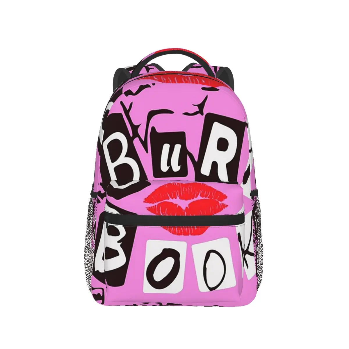 Burn livro mochilas meninos meninas bookbag estudantes sacos de escola dos desenhos animados portátil mochila bolsa ombro grande capacidade