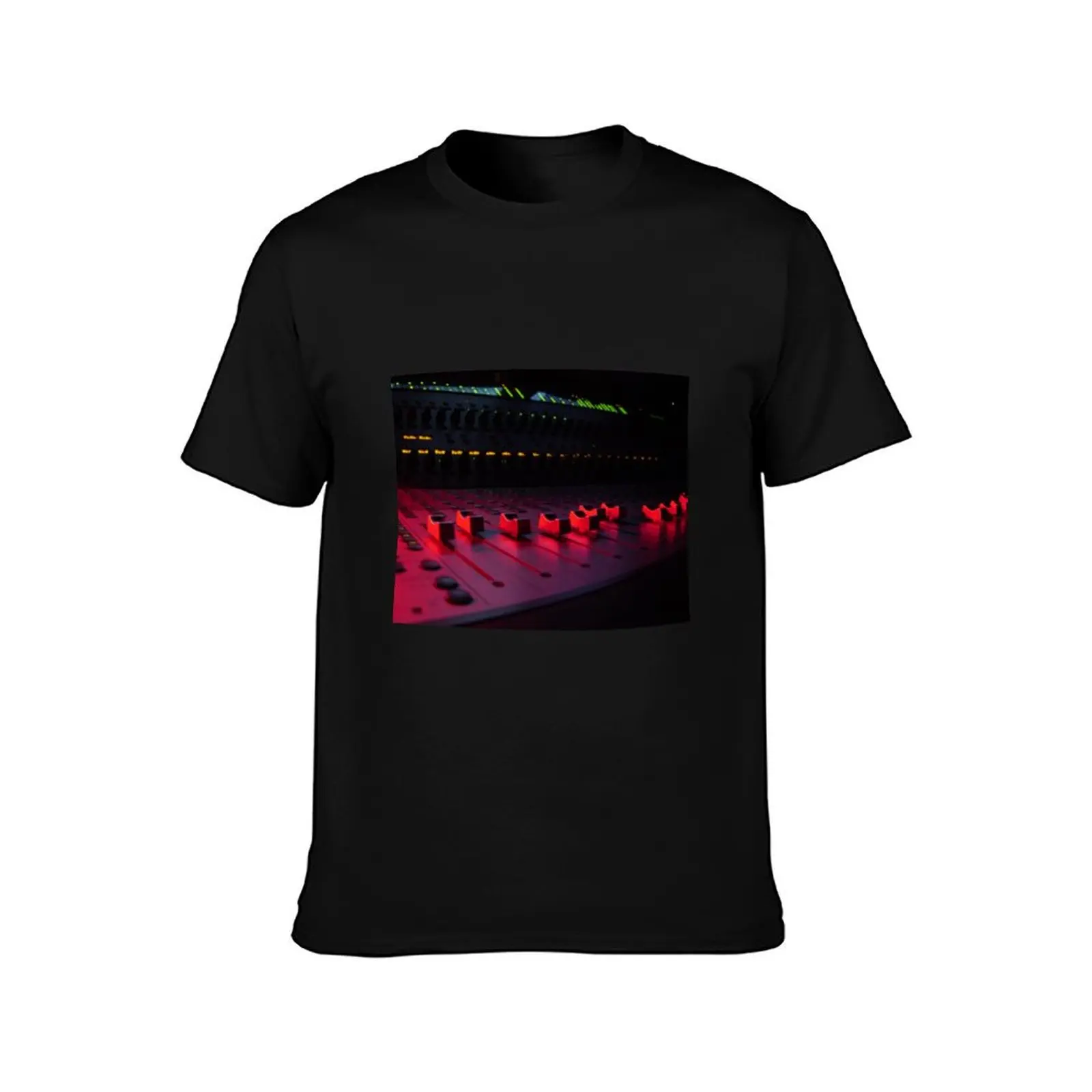 Red Faders T-Shirt Summer Casual Cotton Tee Oversized Streetwear Tops Vintage Graphic Print Loose Fit Short Sleeve