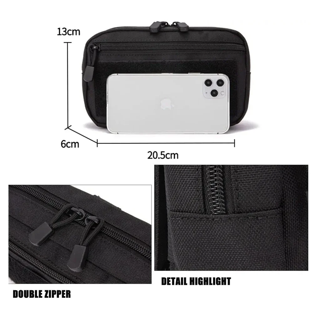 التكتيكية مول EDC حقيبة أدوات الإسعافات الأولية حقيبة حامل هاتف الرياضة في الهواء الطلق الصيد اكسسوارات الطوارئ EMT الخصر حزمة أكياس