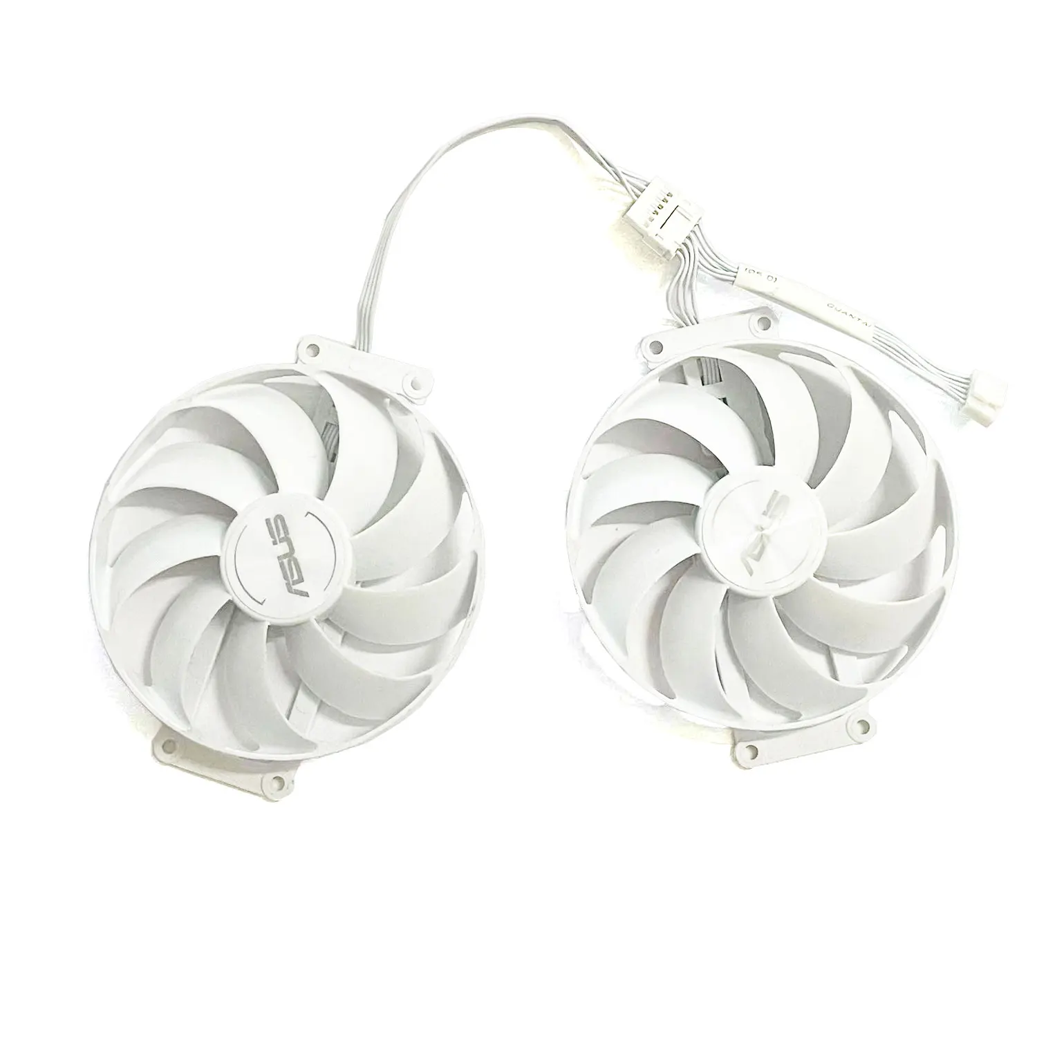 Cooling Fan 87mm 6PIN T129215BU RTX3060 RTX3060Ti Cooler Fan For ASUS GeForce RTX 3060 Ti GDDR6X 8GB DUAL WHITE FANS