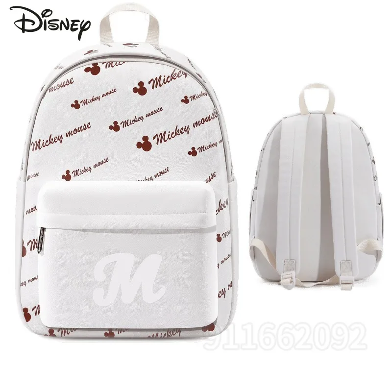 

Disney Mickey New Fashion Backpack Luxury Brand Original Mini Leisure Travel Women's Backpack Cartoon Print Student Schoolbag