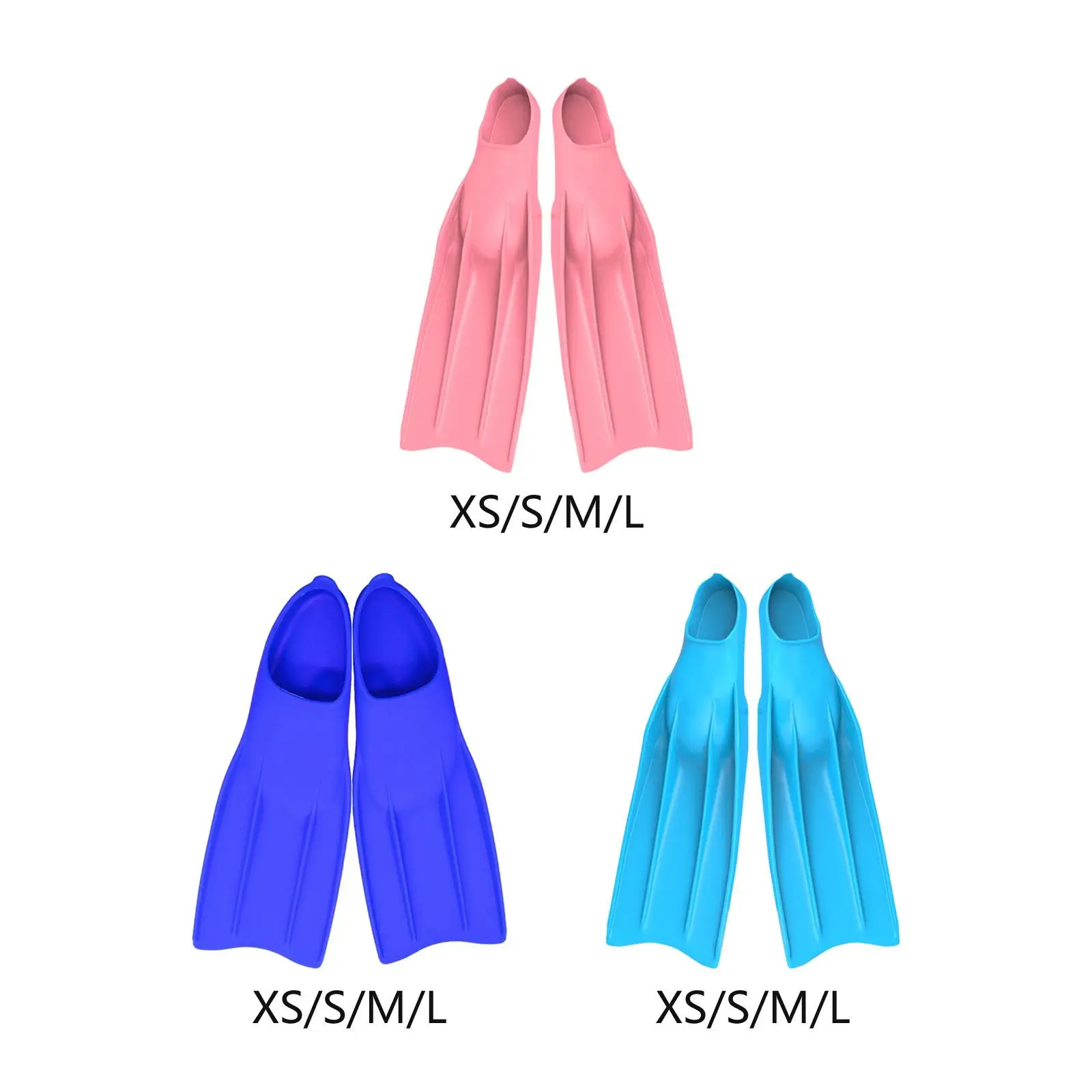 Snorkeling Fins Scuba Diving Fins Portable Lightweight Comfortable Professional