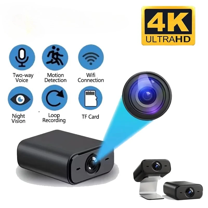 

V720 Home Surveillance Camera Wireless Wifi Connect Mobile Phone Remote Indoor Plug-In Free HD Multi-Scenario Applicable