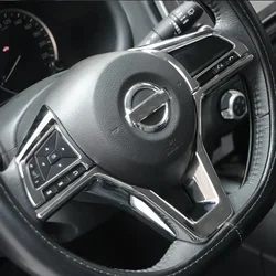 Car Steering Wheel Panel Protection Cover Trim For Nissan Qashqai J11 Dualis 2 foglia nota X-trail Xtrail T32 2018-2021