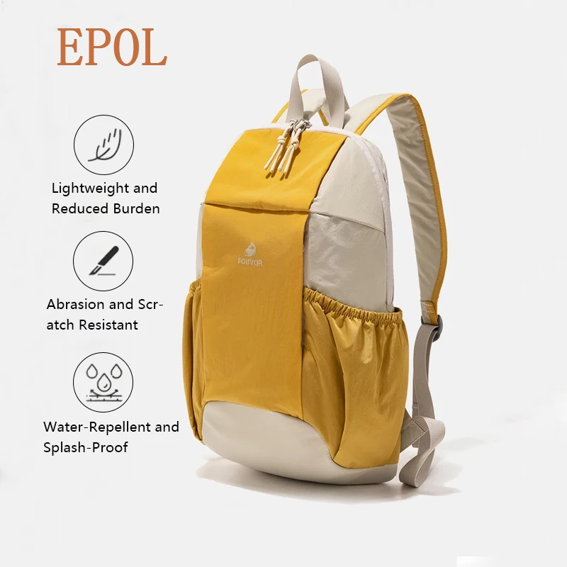 

EPOL Women's Outdoor Mini Backpack Lightweight Hiking Bags 2026 Large Capacity Lightweight Sports Travel Small Backpacks 3068-15