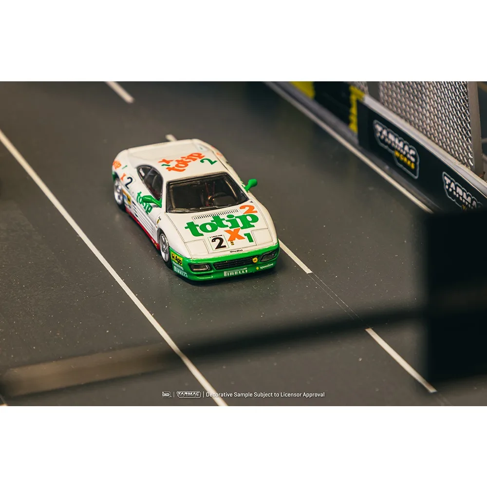 Tarmac Works 1:64 Ferrari 348 Challenge 1993 Alloy Premium Diecast لعبة مجسمة قطعة عرض قابلة للجمع