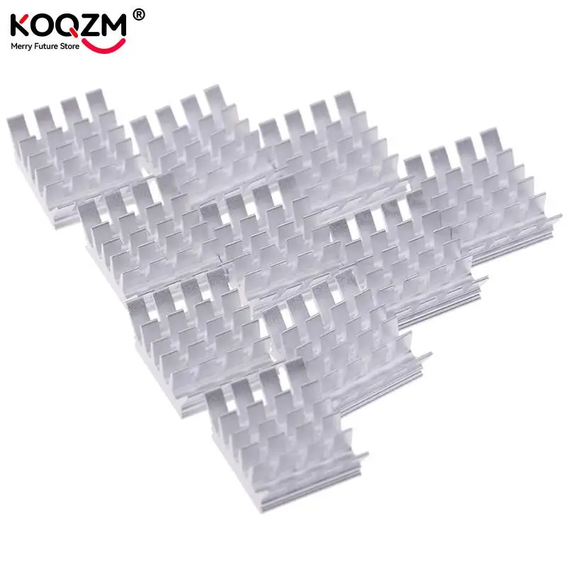 10pcs Radiator Aluminum Heatsink Computer Cooler Radiator Heat Sink For Motherboard DDR VGA RAM Memory IC Chipset Cooler