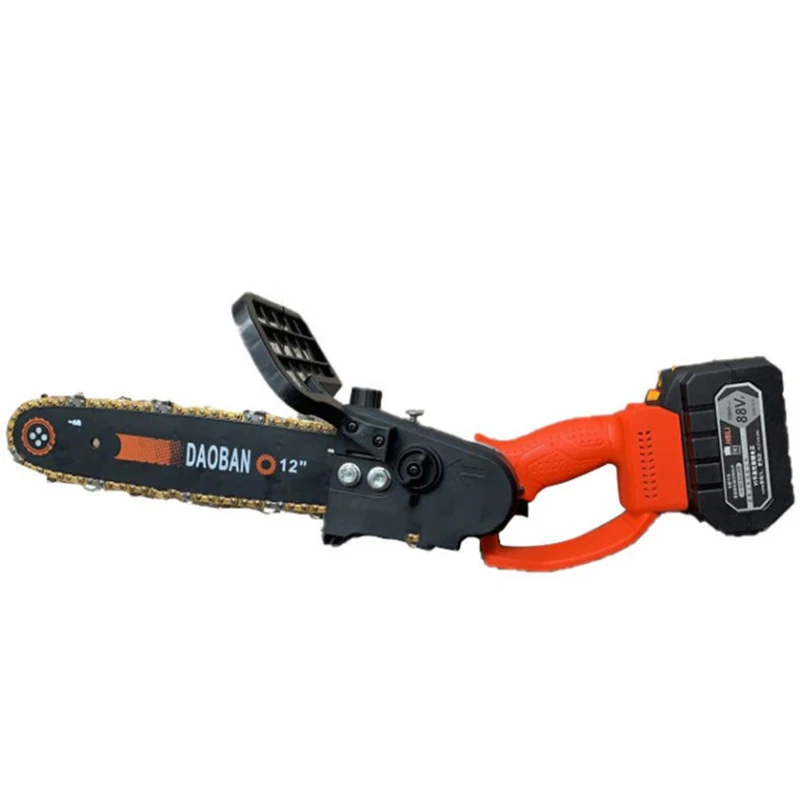 12 in Electric Cordless Chainsaw High-power Household Hand-held Electric Chainsaw Lithium Chainsaw