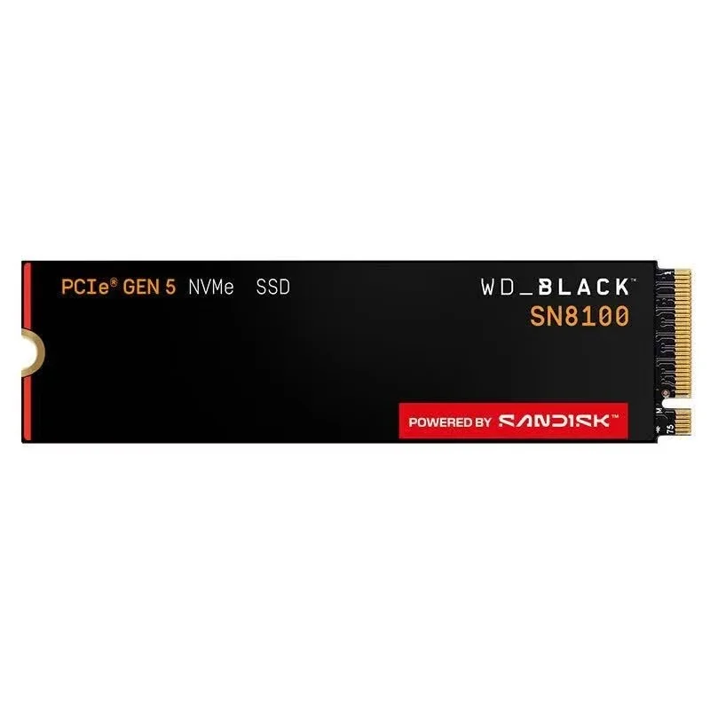 WD_BLACK SN8100 NVMe内蔵ゲーミングSSD 1TB 2TB 4TB ソリッドステートドライブ - Gen4 PCIe、M.2 2280、最大14900MB/s