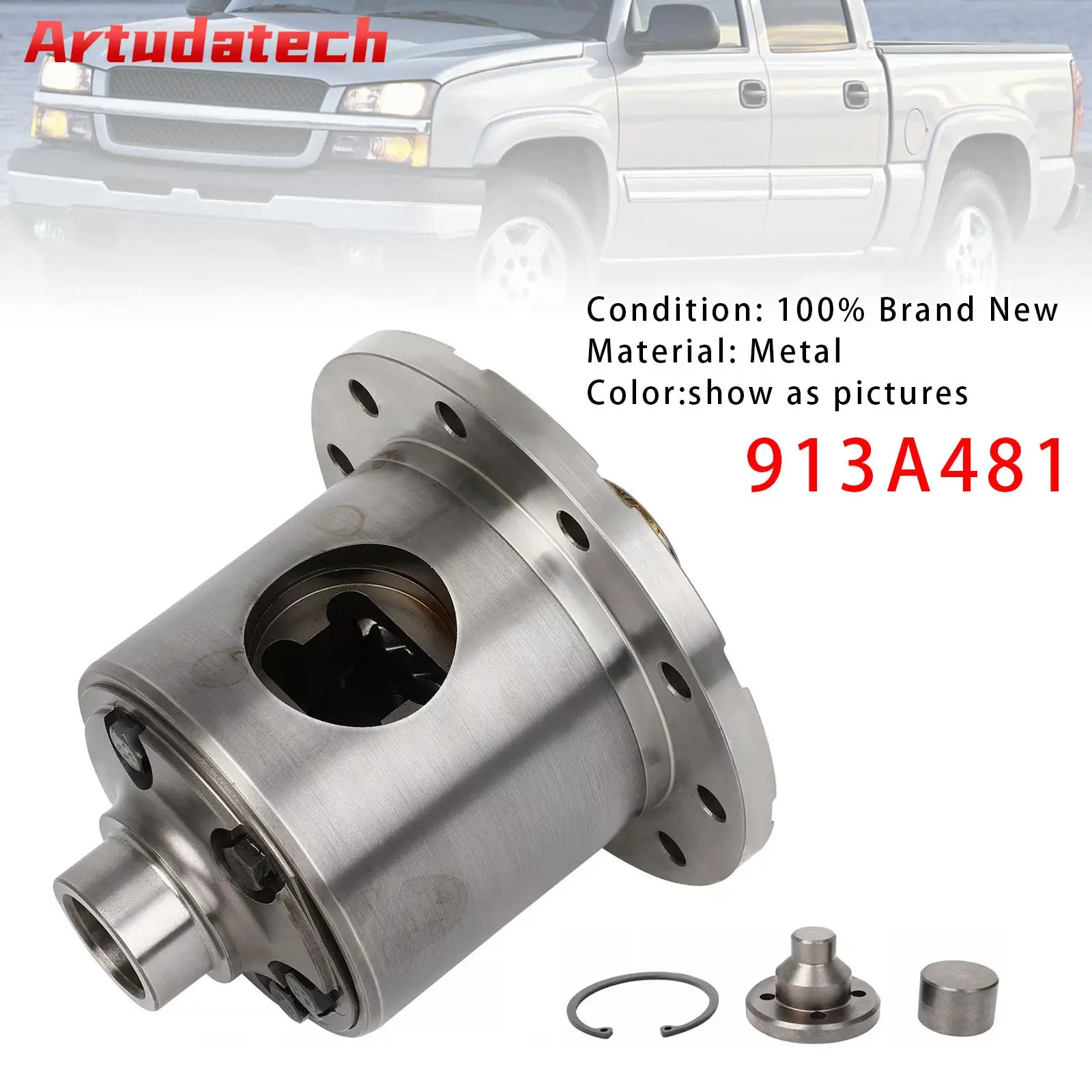 

Дифференциал Artudatech с задней передачей Posi, 8,5 дюйма, 10 болтов, 30 строк 913A481 для автомобильных аксессуаров GMC Yukon