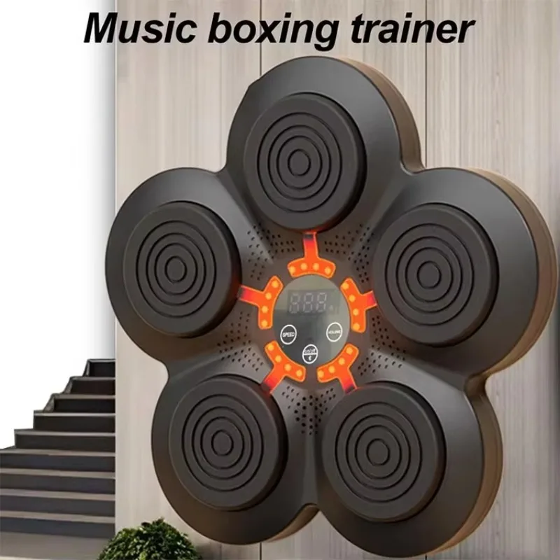 Boxing Training Punching Equipment Wall Mounted Music Boxing Machine Sensitive Response Durable Surface For Adult Home Training