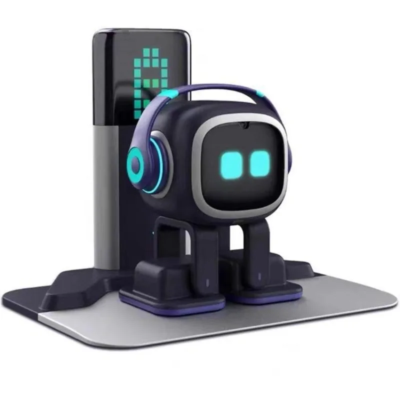 Emotional electronic desktop toy, charging pile version black technology electric