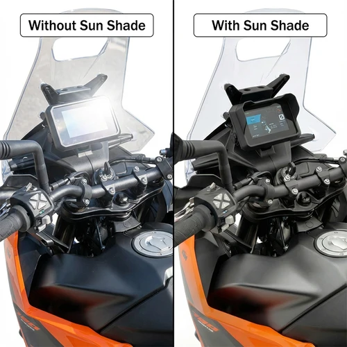 Imagen 2 del producto Para 390 790 890 Adventure R 790 Adventure 2023-2026: Cubierta Parasol para Pantalla de Instrumentos, Protector de Salpicadero