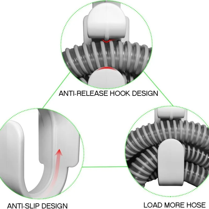 CPAP-Schlauchhalter mit Anti-Verlust-Funktion, CPAP-Maskenhaken & Schlauchhalter, CPAP-Schlauch-Organizer zur Vermeidung von Schlauchverwicklungen für besseren Schlaf – Detail 2